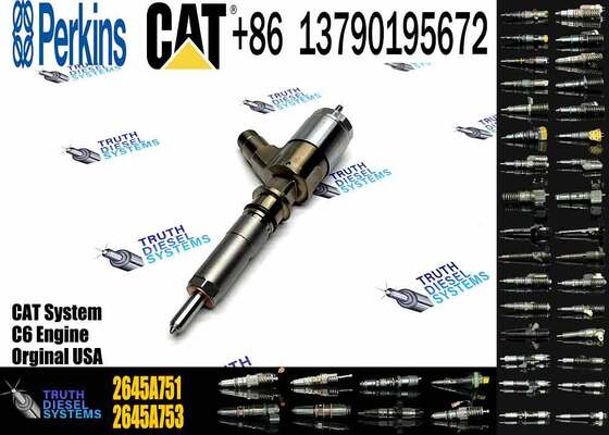 Common Rail Diesel Fuel Injector 2645A751 3200655 320-0655 for Excavator C6.6 C6.4 C4.4 Engine 320D