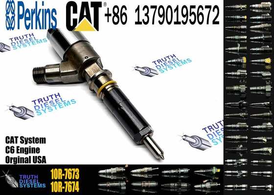Diesel Engine Parts Injector 320-0690 Common Rail Fuel Injector 10R-7673 10R7673 for CAT C4.4 C6.6 Engine