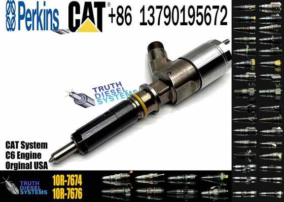 Diesel Common Rail Fuel Injector 320-0655 10R-7674 10R7674 3200655 2645A751 for Diesel C6.6 Excavator 320d