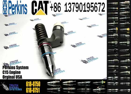 For CAT for Caterpillar C15 365C Excavator Diesel Engine Parts 244-7715 618-0750 Common Rail Fuel Injector