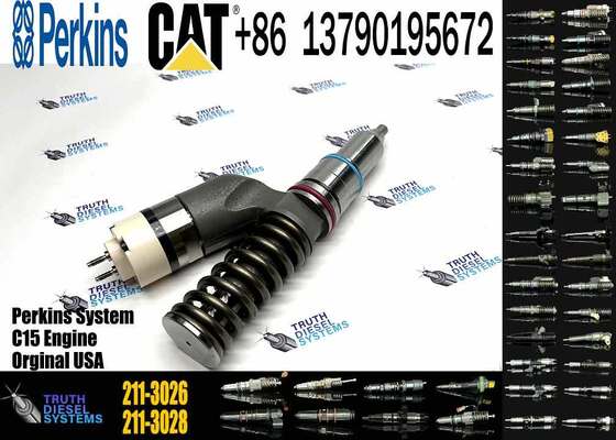 Diesel C32 Truck Engine Fuel Injector 10R-8988 291-5911 211-3026 for Overpressure Durability Usage