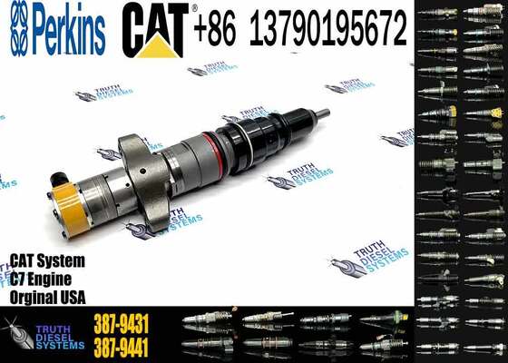 EexcavaStart Fuel Injector 387-9433 for 330D 336D 340D C9 Diesel-Replaces 10R-7222 387-9431 459-8473 6 Month Warranty