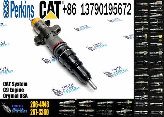 Diesel Fuel Injector 387-9433 3879433 for Excavator C9 Engine Common Rail Injector 336D 330D 266-4446 2664446