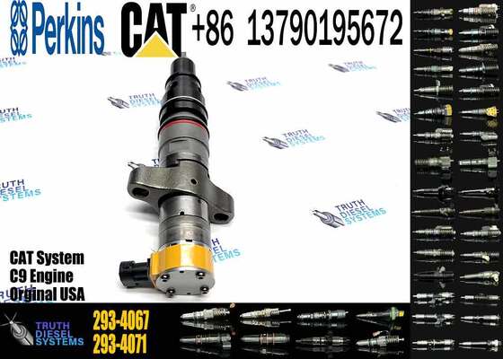 Excavator Spare Parts C9 Diesel Fuel Injector Assembly 267-9734 Injector 2679734  293-4067 Compatible with D6R III D6T Track