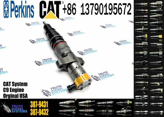 EexcavaStart Fuel Injector 387-9433 for 330D 336D 340D C9 Diesel-Replaces 10R-7222 387-9431 459-8473 6 Month Warranty