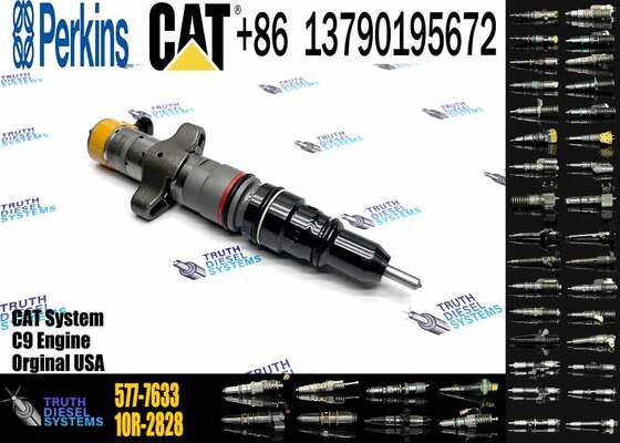 Diesel Engine Parts Common Rail Fuel Injector 577-7633 for CAT C9 330D 340D 336D Excavator CNDIP Factory Price