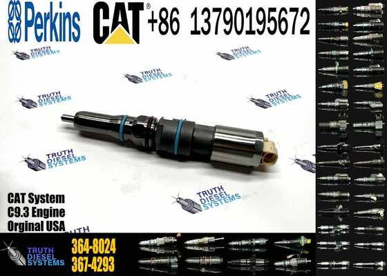 Fuel Injector 364-8024 367-4293 382-0709 392-9046 417-3013 456-3509 20R-5077 for Engine C9.3 C9 Excavator 336E 336EL 6 Month