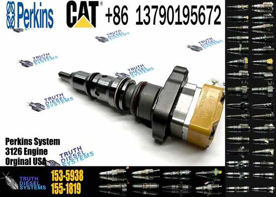 Excavator Injector 153-5938 AP63813BN BI1830562C2 1833645C1 1833646C92 AC1822892C1 for 3126 Engine Parts Diesel Nozzle Assembly
