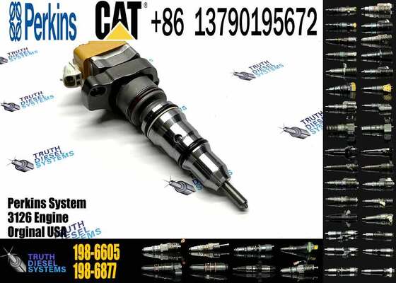 YS 3126B 3126E C7 Diesel Engine 322C Excavator Fuel Injector Nozzle 10R-0782 128-6601 198-6605 178-0199 6 Month Warranty