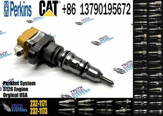 128-6601 178-0199 1286601 Fuel Injector Common Rail Injector for 3126B 3126E Engine 120H 135H Motor Grader 953C 963C Loader