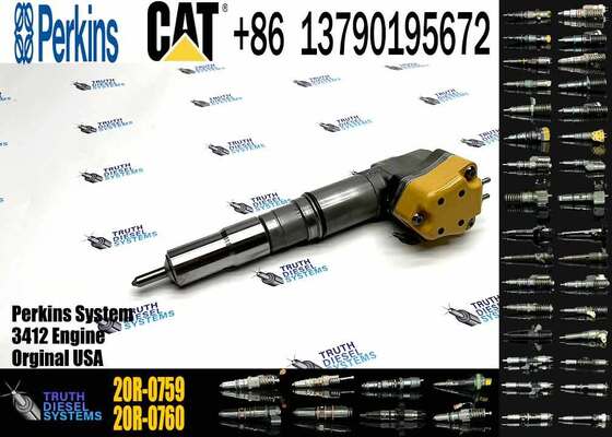 C3126 Common Rail Diesel Engine Injection Valves 20R-0759 Injection Valves Injector 20R-0759 for Ca-terpillar C3126