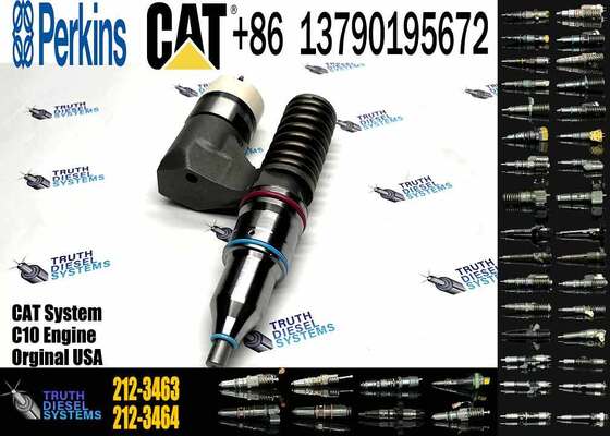 Excavator Injector 1601090 160-1090 1602303 160-2303 2123463 212-3463 for C12 Engine Parts Diesel Nozzle Assembly