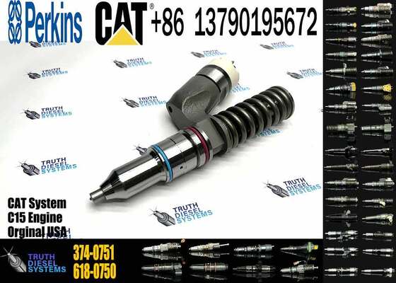 Excavator Injector 2447717 244-7717 3740751 374-0751 for C15 Engine Parts Diesel Nozzle Assembly