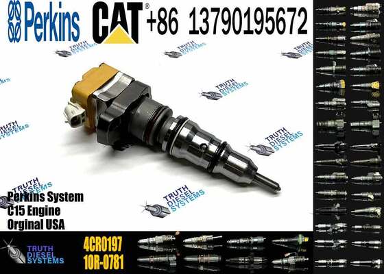 New Diesel Engine Injector 1OR-1267 188-1320 10R-9237 173-9379 10R-0781 4CR0197 156-8895 for Cater-pillar C3126 Common Rail Steel