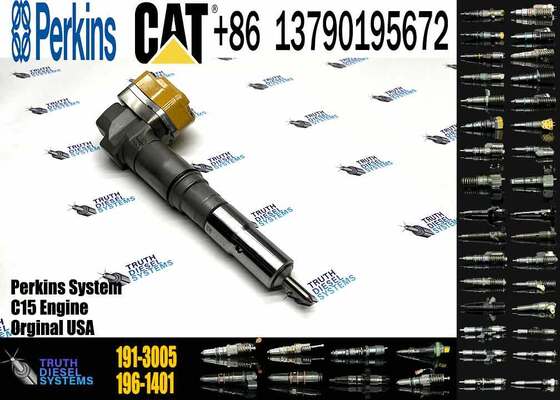 Common Rail Injector 191-3005 198-4752 198-6877 20R-4147 Engine Parts Fuel Injectors for 3412 Engine