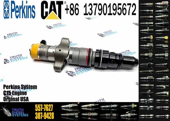 Excavator Engine Parts 263-8218 Common Rail Injector 2638218 557-7627 387-9427 328-2585 Fuel Injector