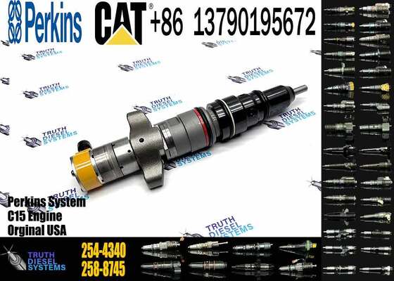 E324D E325D Excavator Parts D6R C9 Fuel Injector 254-4340 20R-8066
