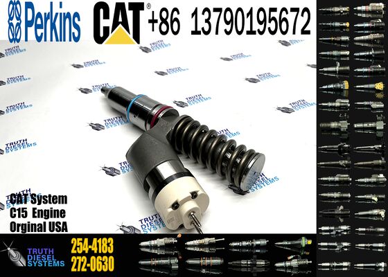 Diesel Fuel Injector 253-0615 2530615 6PCS Fuel Injector 280-0574 291-5911 254-4183 for C15 C18 Excavator Engine Engine Parts